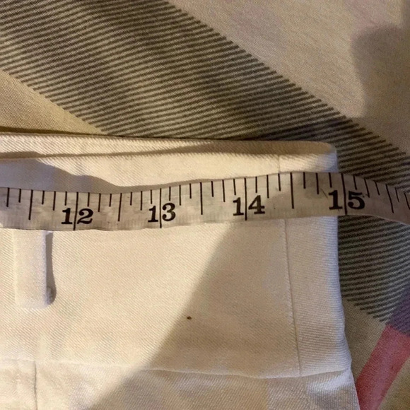 Lauren Ralph Lauren Ivory high waisted Midi skirt Sz 6 - Picture 4 of 11